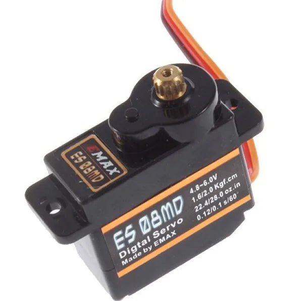 EMAX ES08MDII ES08MD II Digital Servo 12g/ 1.6/2.0 kg.cm High-speed Mini Metal Gear for RC Model Boat Car Robot 23 EMAX ES08MD II Digital Servo 12g/ 1.6/2.0