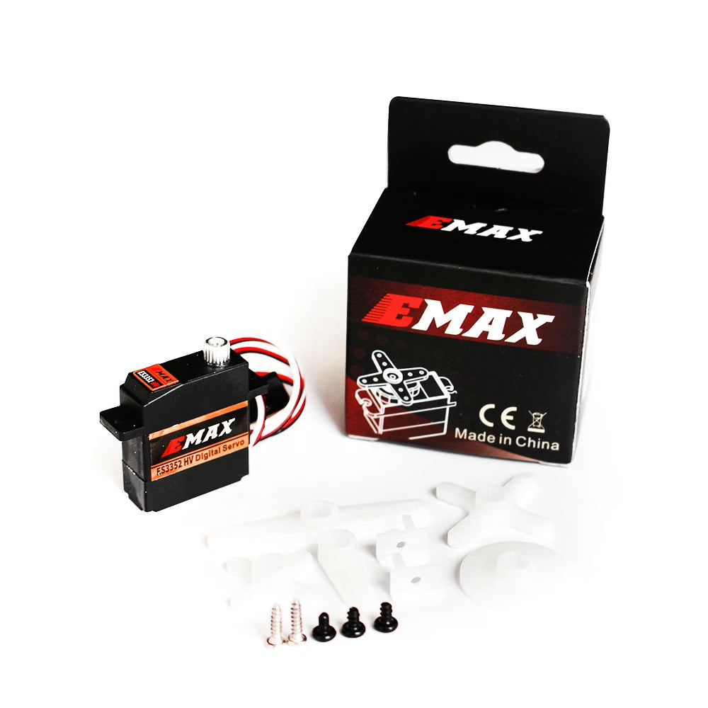 EMAX ES3352HV-جميع الأغراض عالية الجهد 12G ميتال جير أجهزة رقمية قياسية لسيارة RC روبوت طائرة بدون طيار لعبة طائرات بدون طيار 7 EMAX ES3352HV