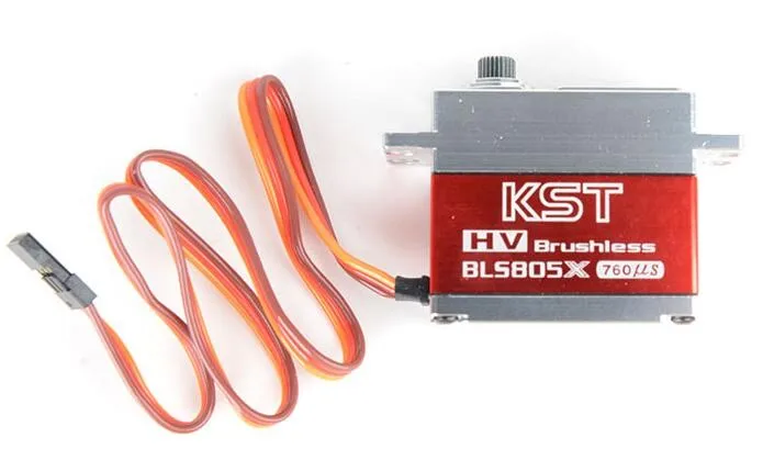 KST BLS805X HV Brushless servo High Voltage Metal Gear Servo for 550-700 RC heli Multicopter Drones