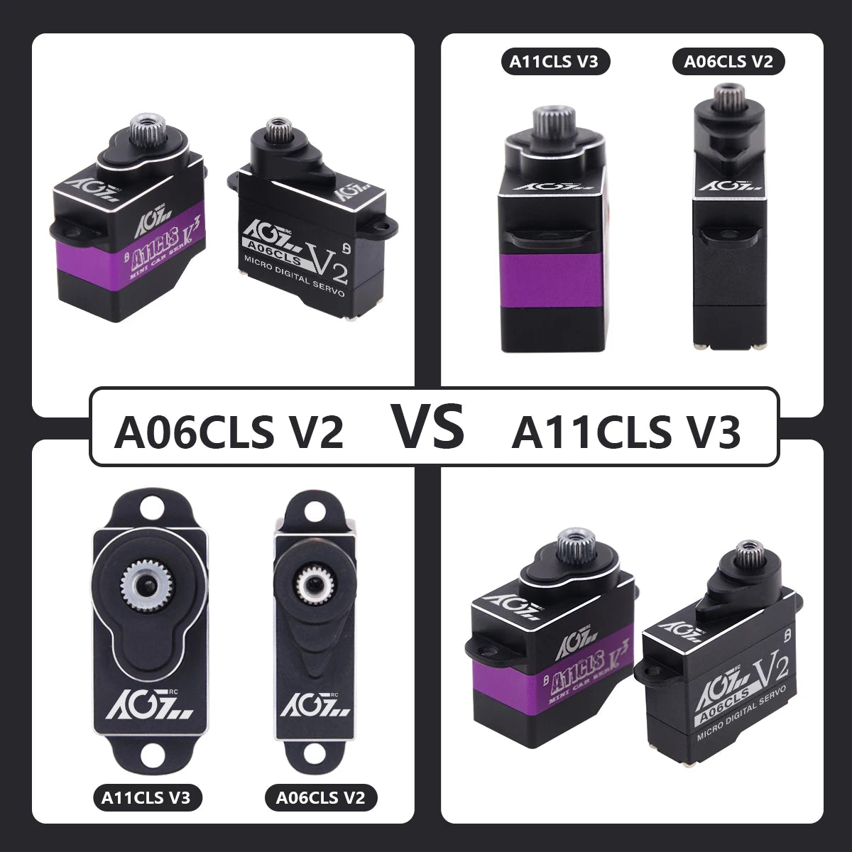 AGFRC A06CLS V2 Black Aluminum Case, we are attracting more talents to join us for diversified development in RC control area 