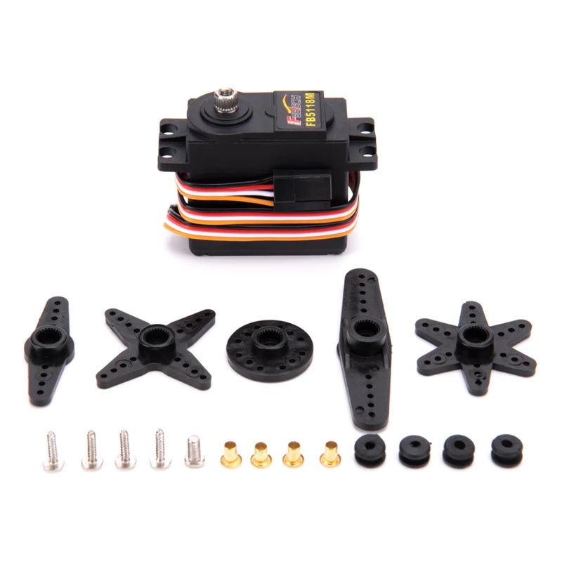 FEETECH FB5118M, FB5118M Digital Servo x 1 Accessories x 2 Detailed Images