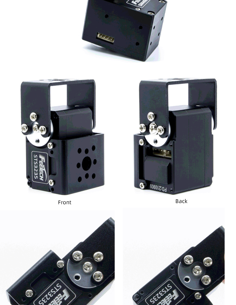 Feetech STS3235 - 12V 30KG 360° Servo for robotics automates the textile industry CropBot for agriculture agv system robotics servo 21