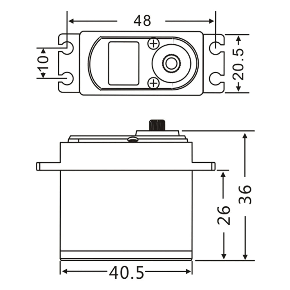 JX Servo, JX Tool Supplies : Assembly Category Size : 40.5X20.5X36mm