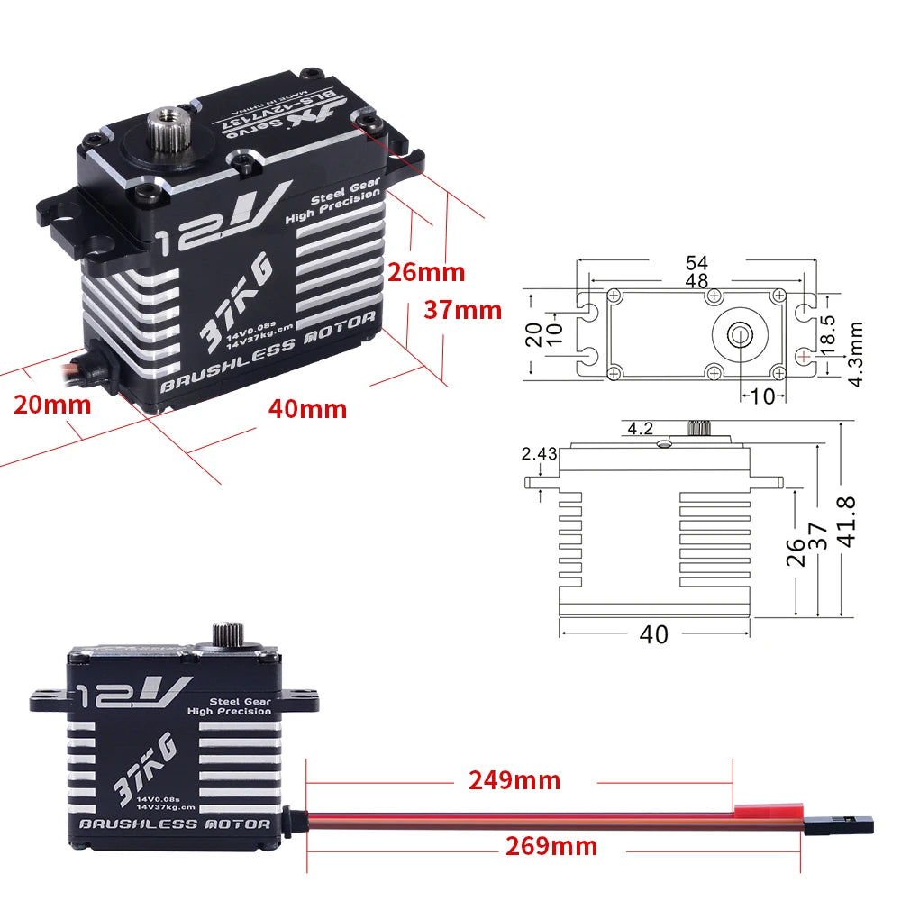JX Servo, BLS-12V7137 - 14