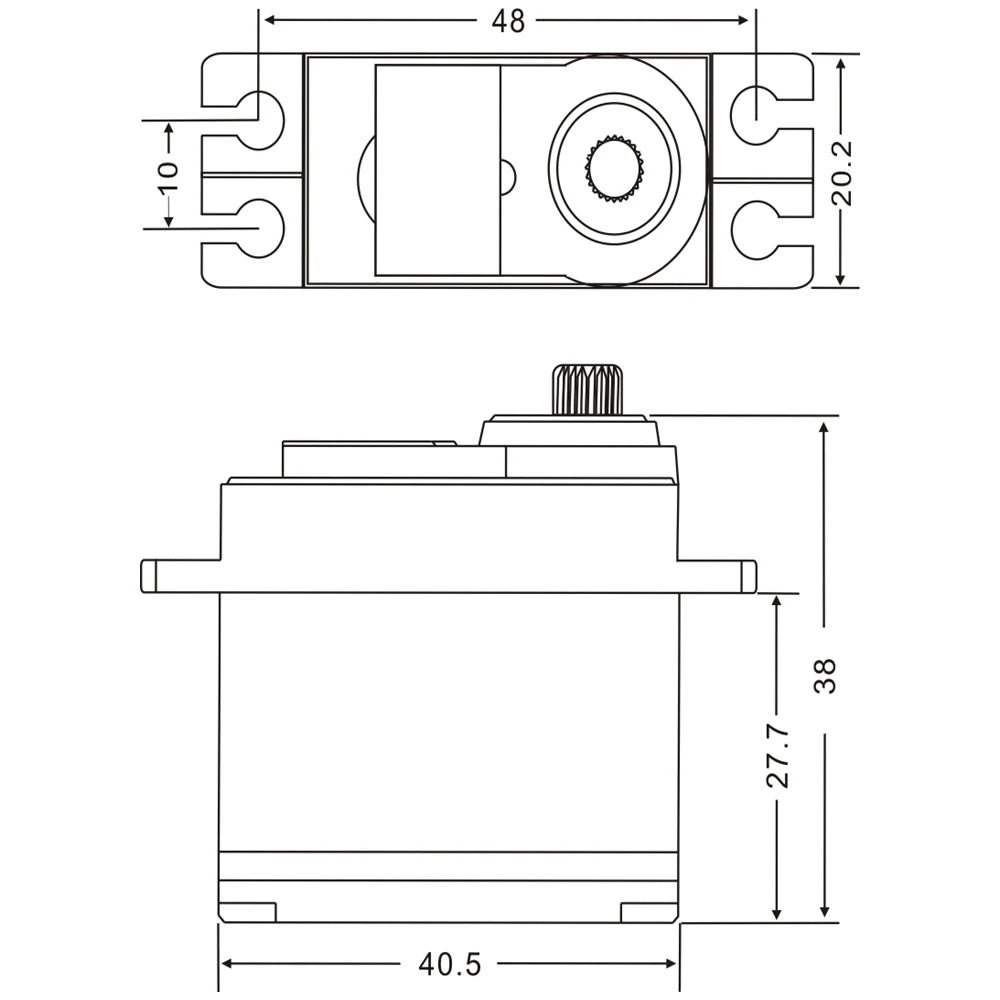 JX Servo PS-5513MG RC Parts & Accs