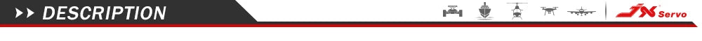 JX Servo, - Voltage: DC4.8  6,0 V - Speed: (4.8 V