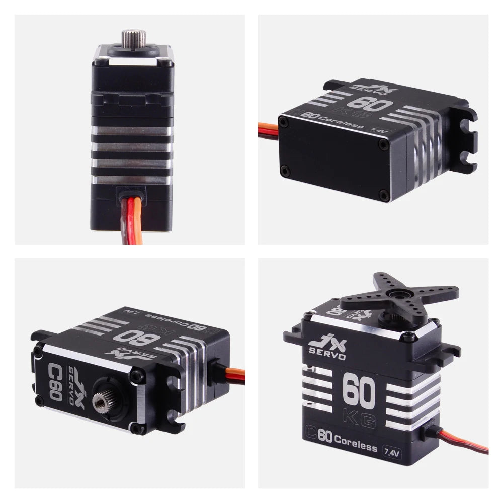JX SERVO, SERVO C60 - 7.4V 60KG 120-180° High Torque Full