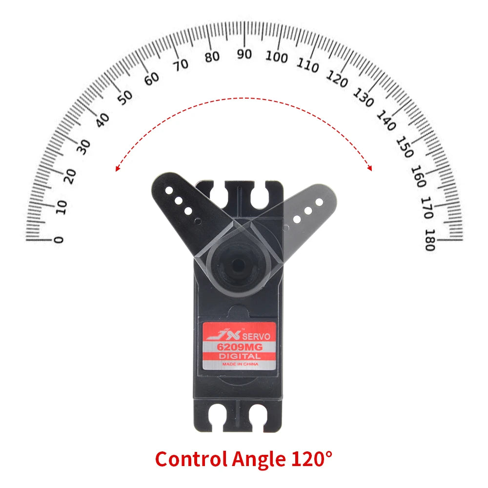 JX Servo PDI-6209MG 40.5X20.2X38