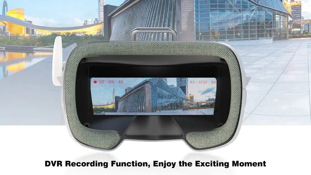 BETAFPV VR03 FPV Goggle, UA R3 5732 DVR Recording Function; Enjoy the Exciting Moment;