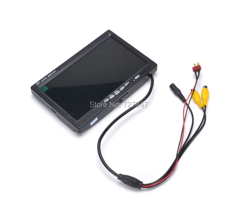 شاشة FPV مقاس 7 بوصات - أحدث شاشة LCD TFT FPV مقاس 7 بوصات مقاس 1024 × 600 وشاشة تحكم عن بعد وشاشة FPV للتصوير الفوتوغرافي Sunhood للمحطة الأرضية 29