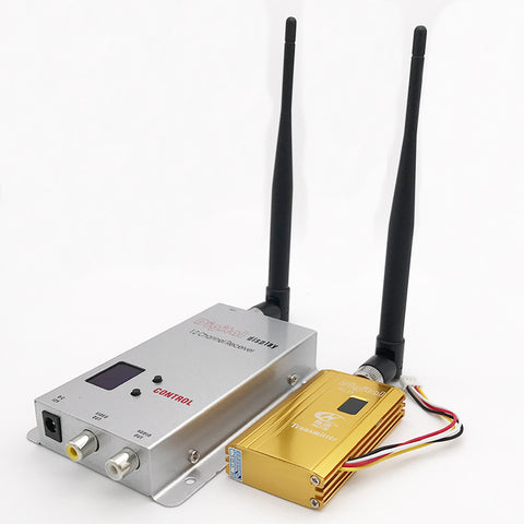 1.2G 1.5W 8CH VTX, DC 12V 1A adapter is not available for receiver .
