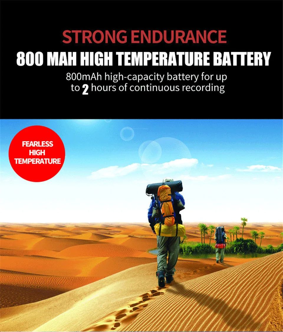 كاميرا Hawkeye Firefly Q7 Action - 1080P 30FPS WIFI SONY IMX332 0.66 بوصة OLED 10m WiFi لمسجل السكك الحديدية FPV Drone Wargame Live CS 12 Hawkeye Firefly Q7 Action Camera, STRONG ENDURANCE 800 MAH HIGH TEMPERATURE BATTER