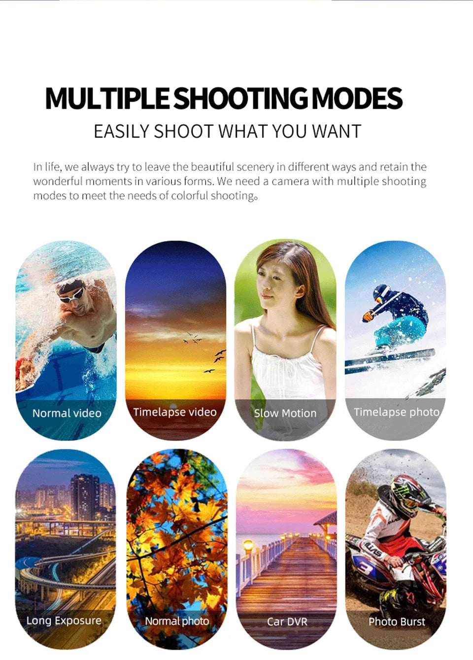 كاميرا Hawkeye Firefly Q7 Action - 1080P 30FPS WIFI SONY IMX332 0.66 بوصة OLED 10m WiFi لمسجل السكك الحديدية FPV Drone Wargame Live CS 19 Hawkeye Firefly Q7 Action Camera, camera with multiple shooting modes to meet the needs of colorful shootingo Normal video Timelapse video Slow