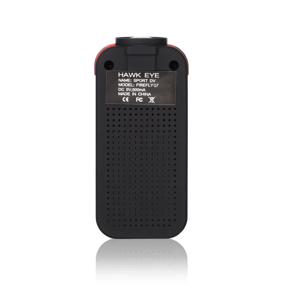 كاميرا Hawkeye Firefly Q7 Action - 1080P 30FPS WIFI SONY IMX332 0.66 بوصة OLED 10m WiFi لمسجل السكك الحديدية FPV Drone Wargame Live CS 25 Hawkeye Firefly Q7 Action Camera, HAWK EYE NAME: SPORT DV MODEL: FIREF