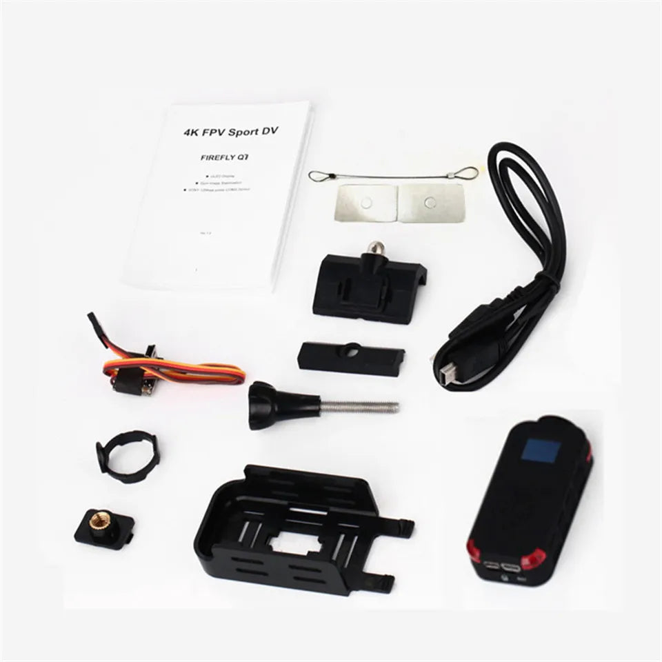 كاميرا Hawkeye Firefly Q7 Action - 1080P 30FPS WIFI SONY IMX332 0.66 بوصة OLED 10m WiFi لمسجل السكك الحديدية FPV Drone Wargame Live CS 31 Hawkeye Firefly Q7 Action Camera, Hawkeye Brand Name : HOBBYBASE Hawkeye Firefly Q7