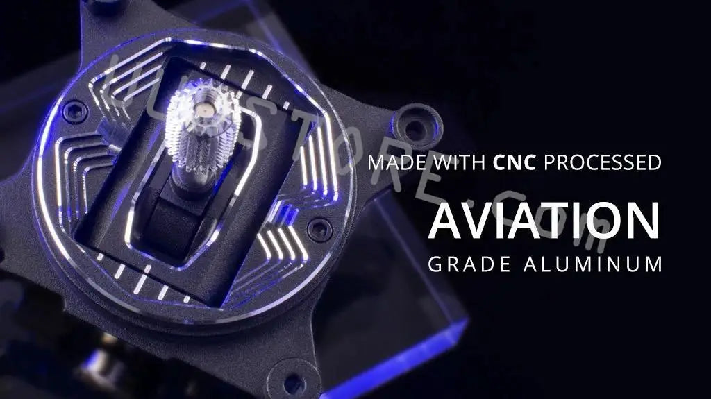 RadioMaster AG01 Gimbal, MADE WITH CNC PROCESSED AVIATION GRADE ALUMIN