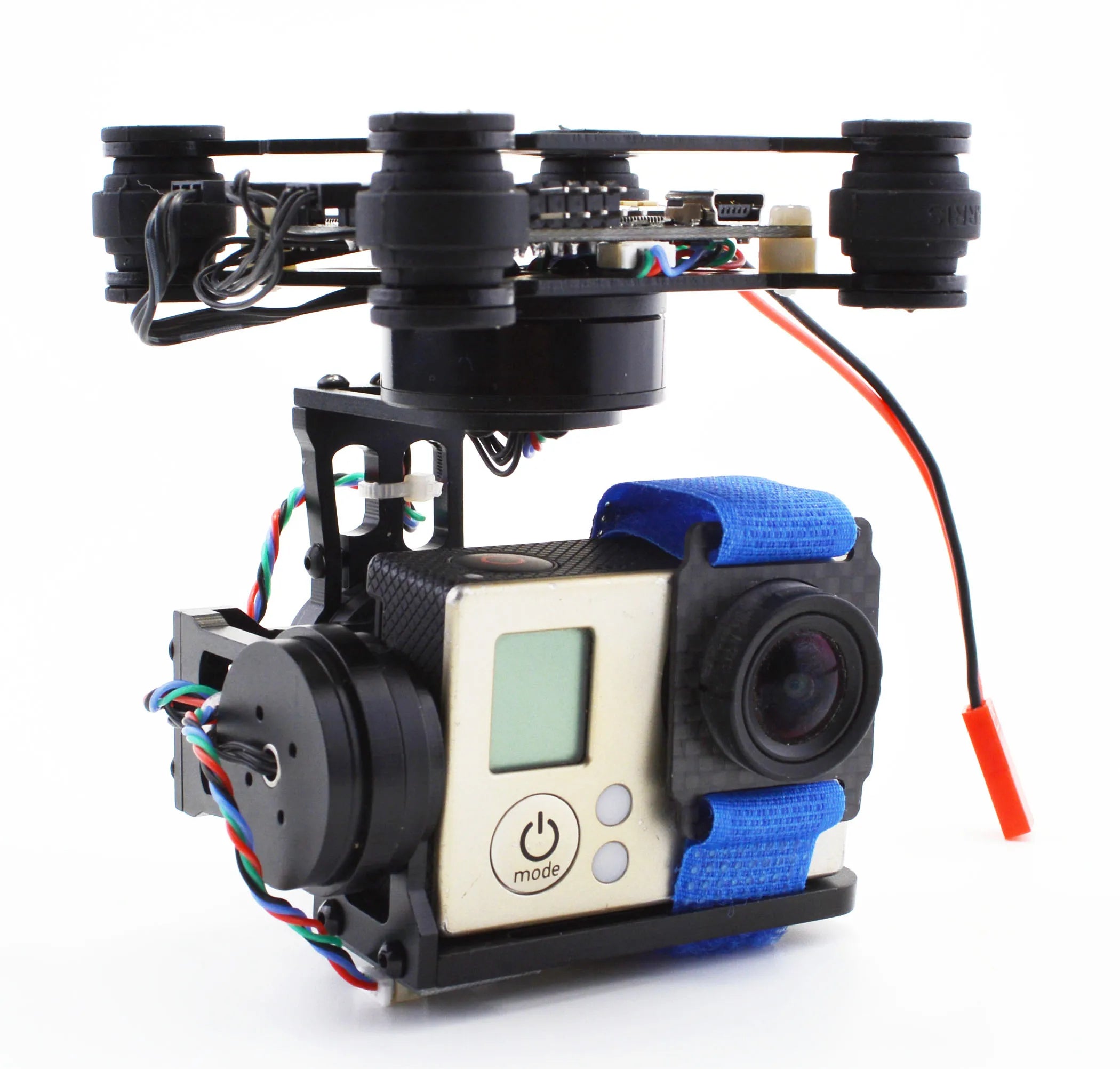 RTF 3 Axis 3Axis Brushless Gimbal - / 2204 2208 140kv Motor / Storm32 Controller for Gopro 3 4 Runcam3 Walkera X350 Xiaomi SJ4000 14 RTF 3 Axis 3Axis Brushless Gimbal, 1 x Aluminum gimbal installed 3 motors(assembled) - 1