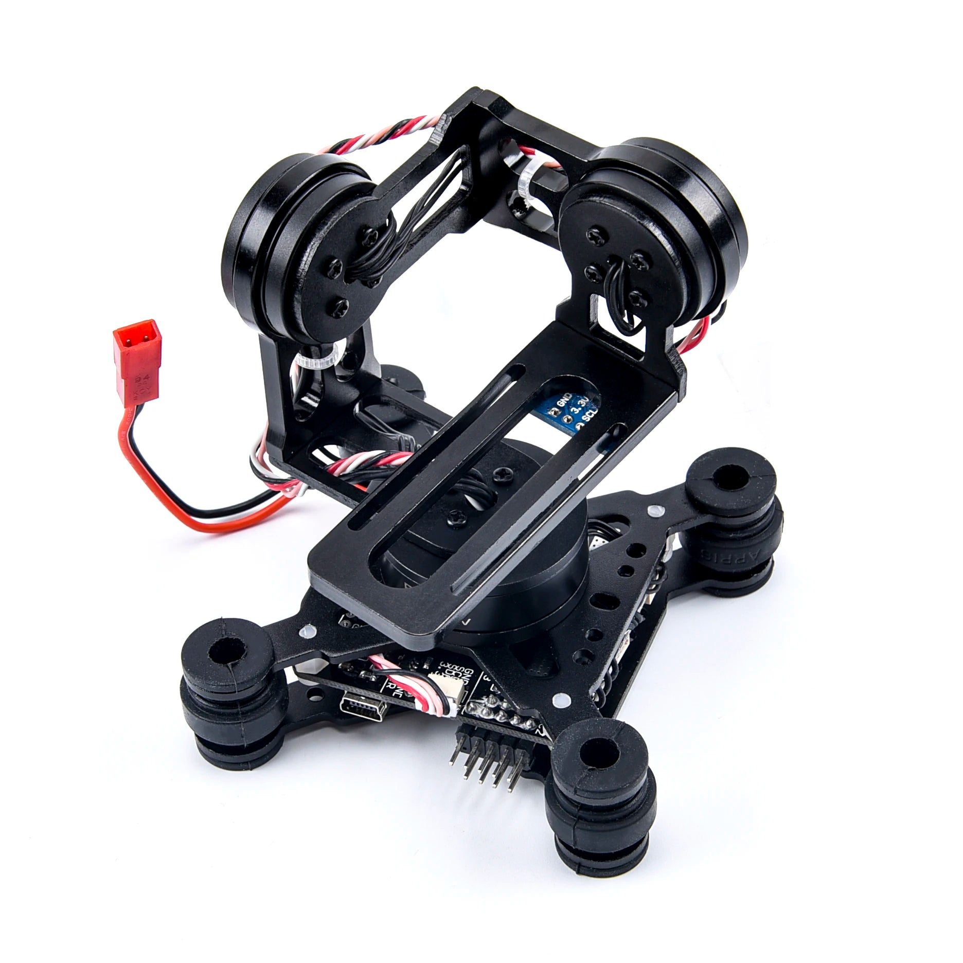 RTF 3 Axis 3Axis Brushless Gimbal - / 2204 2208 140kv Motor / Storm32 Controller for Gopro 3 4 Runcam3 Walkera X350 Xiaomi SJ4000 17 RTF 3 Axis 3Axis Brushless Gimbal, before camera fixed in the gimbal , please do not push " on " button