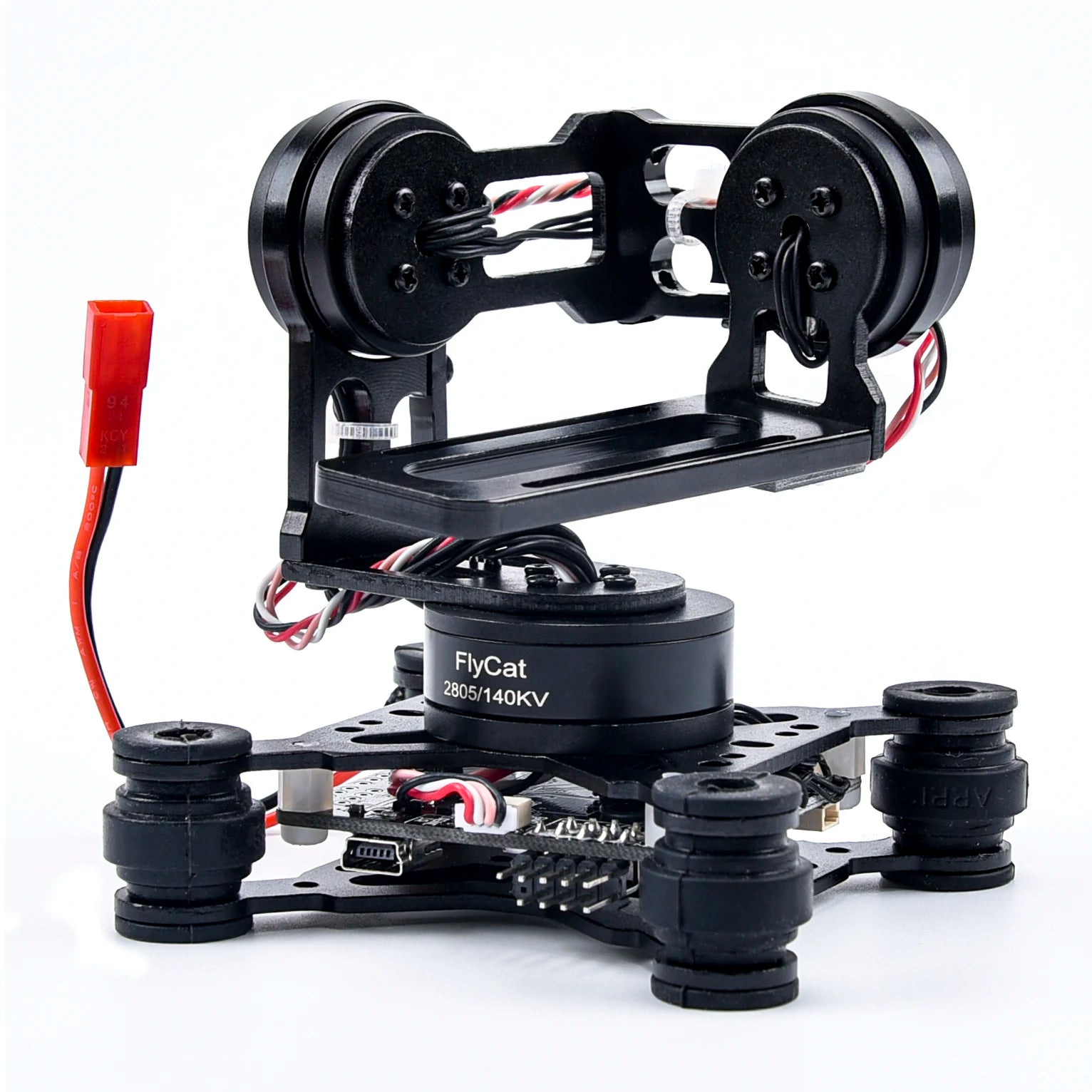 RTF 3 Axis 3Axis Brushless Gimbal - / 2204 2208 140kv Motor / Storm32 Controller for Gopro 3 4 Runcam3 Walkera X350 Xiaomi SJ4000 18 RTF 3 Axis 3Axis Brushless Gimbal, 94 KCY dav FlyCat 2805/140K