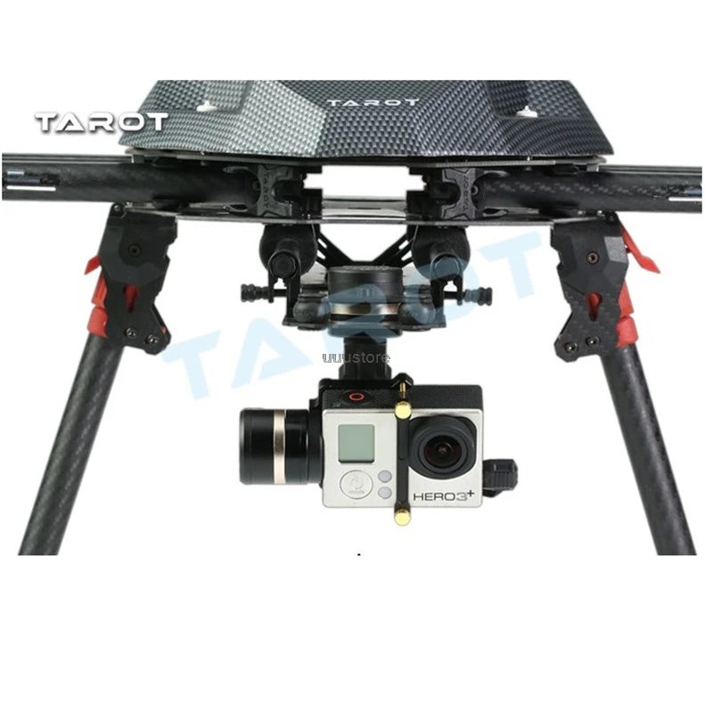 ترقية التارو TL3T01 3-Axis GOPRO 3DIII معدن Gimbal PTZ مدمج مؤازر للكاميرا GOPRO 4 3+ Gopro3 FPV Photography 13 GOPRO HERO 3/3 +/ 4 Input Power: 3S-6S Li