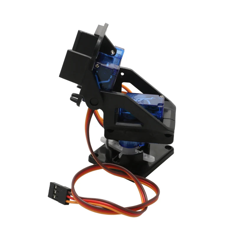 1Set Dual Axle Servo Gimbal, it has beautiful appearance, precise production, no false and no sloshing .
