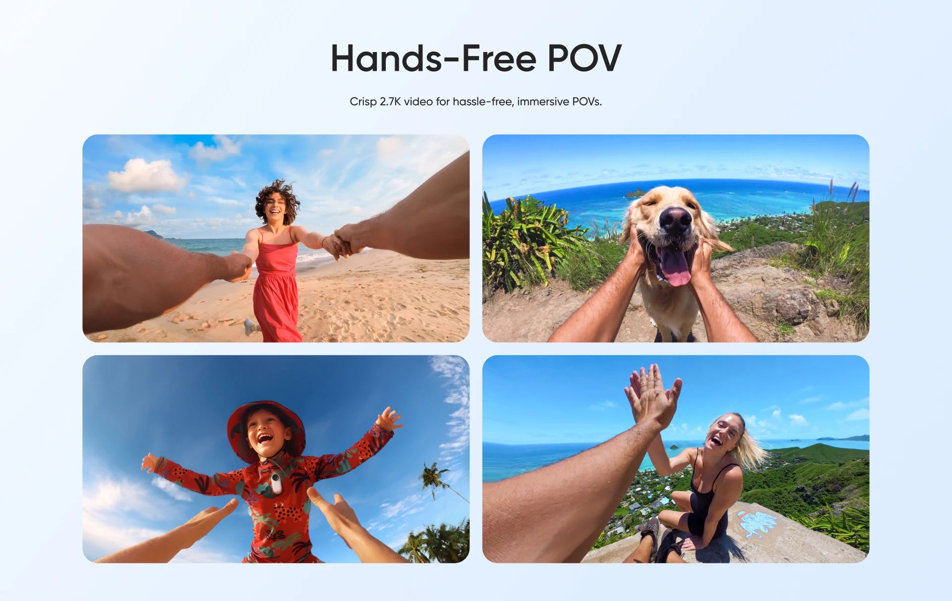 Insta360 GO 3 operation camera, Hands-Free POV Crisp 2.7K video for hassle-free, immersive POV