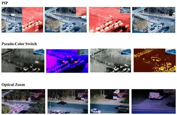 SMT10SQ3/SMT10SQ6 18x Zoom UAV كاميرا حرارية مثبت Gimbal مستشعر ضوء النهار لطائرة FPV بدون طيار التصوير السينمائي الجوي التفتيش الإنقاذ المراقبة 8 PIP Pseudo-Color Switeh Optieal