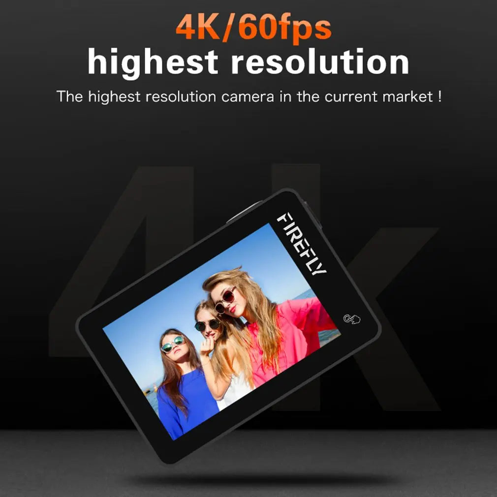 Hawkeye Firefly X / XS Action Camera, 4K/6Ofps highest resolution camera in the current market !