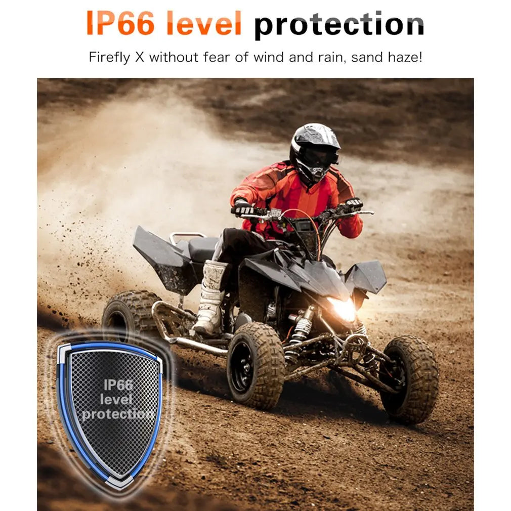 Hawkeye Firefly X / XS Action Camera, IP66 level protection Firefly X without fear of wind and rain; sand