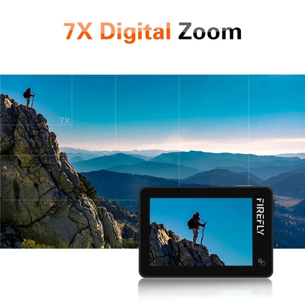 Hawkeye Firefly X / XS Action Camera, Features : 1.4K/60 frame HD resolution