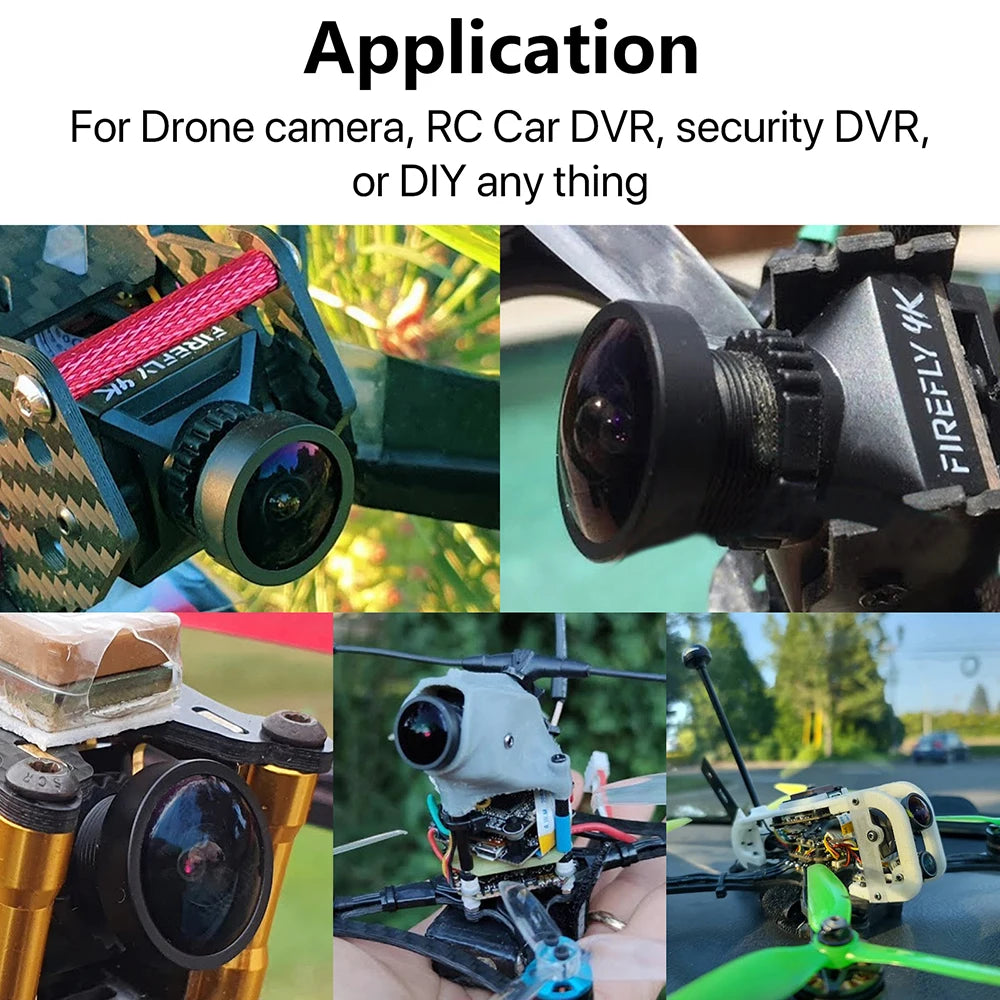 Hawkeye Firefly Nakedcam/Splite FPV Camera Drone, Application For Drone camera, RC Car DVR, security DVR or DIY any thing