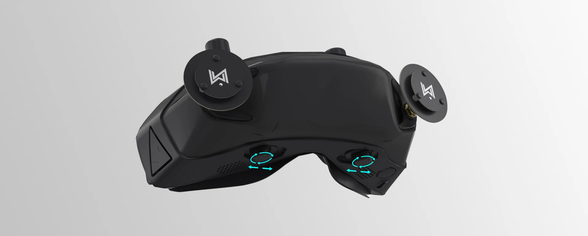Caddx FPV Walksnail Avatar HD Pro Kit 32G VTX KIT, Optimized antenna base design and frequency button position for greater convenience