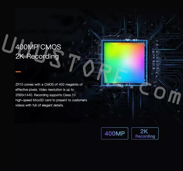 SIYI ZR10 2K 4MP QHD 30X Hybrid Zoom 3-Axis Stabilizer Gimbal Camera with 2560x1440 HDR Night Vision Lightweight 16 4OOMP CMOS 2K Recording supports Class 10 high-speed MIcOS