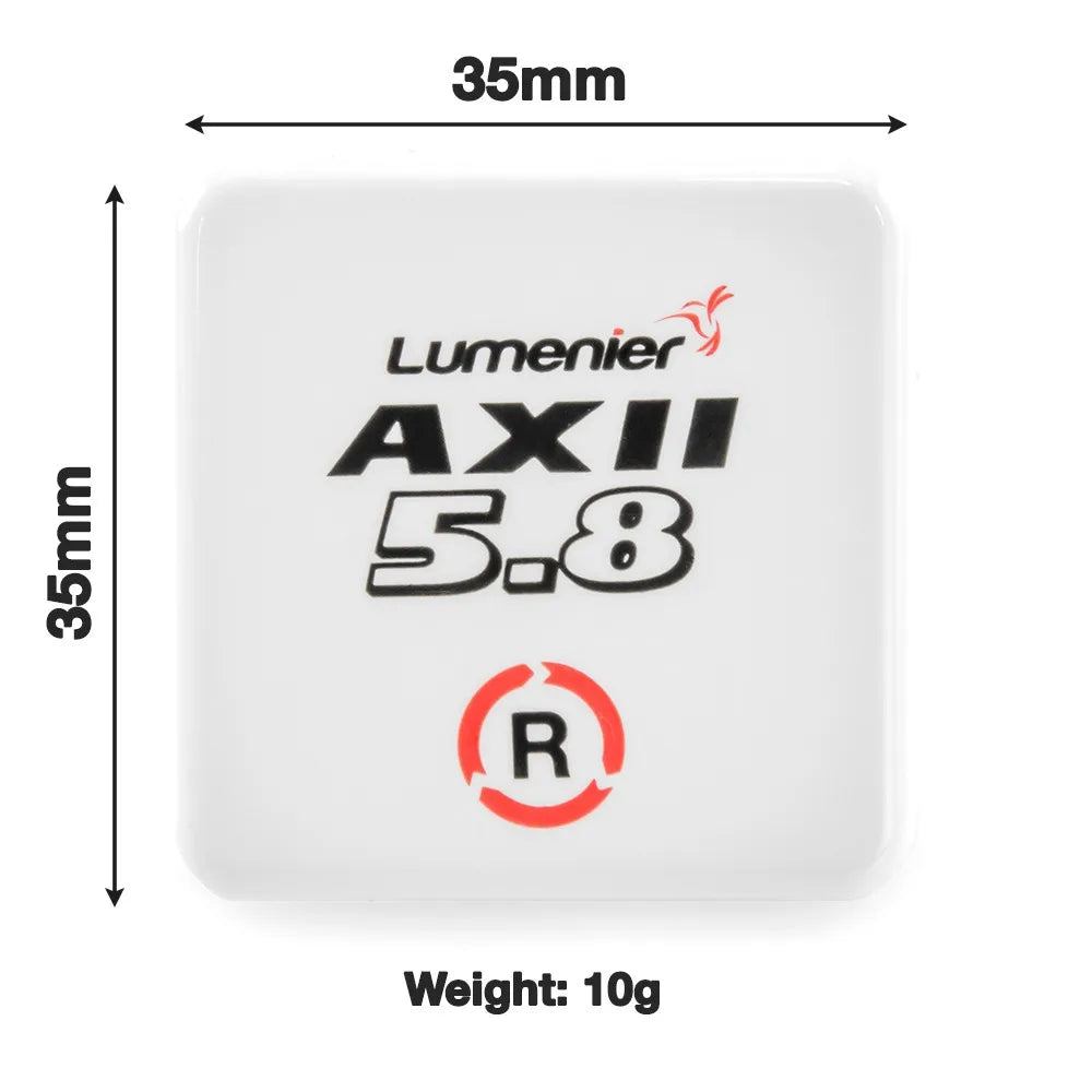 FatShark Dominator HDO2 FPV Goggles - with Immersionrc Rapidfire and Lumenier 5.8g AXII Patch And lumernier Double AXII ANTENNA for FPV Drone 19 FatShark Dominator HDO2 FPV Goggles, it works great on both video goggles or ground stations for 5.8GHz . it