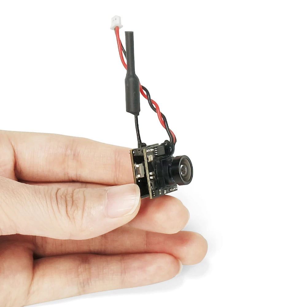 EWRF 800TVL Micro Camera, blue light flashes 1 time to indicate frequency 1 and then 3-8.