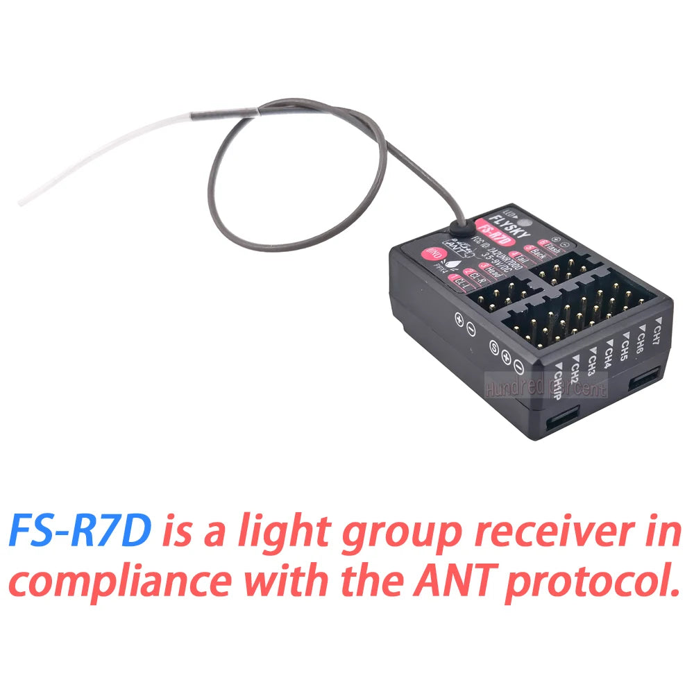 FLYSKY R7D SPECIFICATIONS Use : Vehicles 