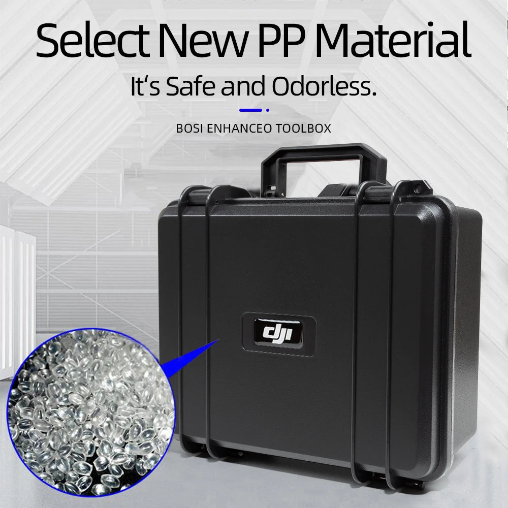 Mini 3 PRO Portable Suitcase Hard Case, Select New PP Material It's Safe and Odorless: BOSI ENH