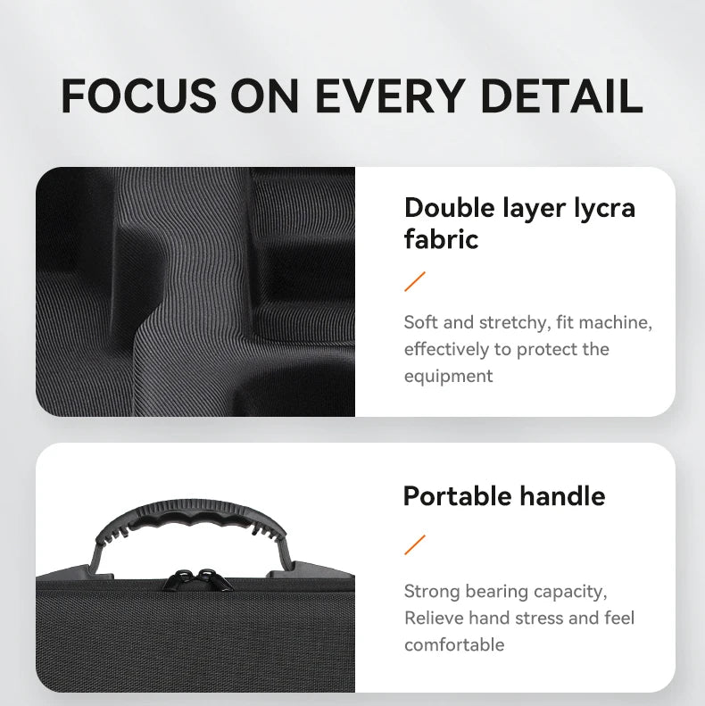 Storage Bag Suitable for DJI Mavic 3 Classic, FOCUS ON EVERY DETAIL Double layer lycra fabric Soft and stretchy,