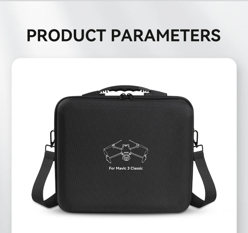 Storage Bag Suitable for DJI Mavic 3 Classic, PRODUCT PARAMETERS For Mavic