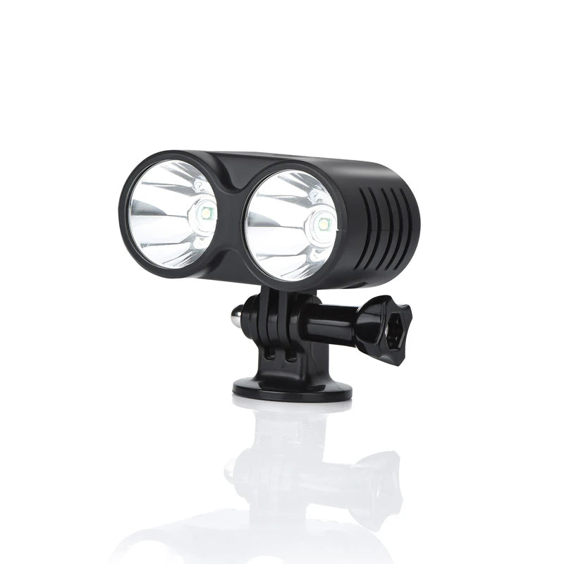 it can be matched with other accessories with GOPRO adapter, 1/4 screw, and fixing