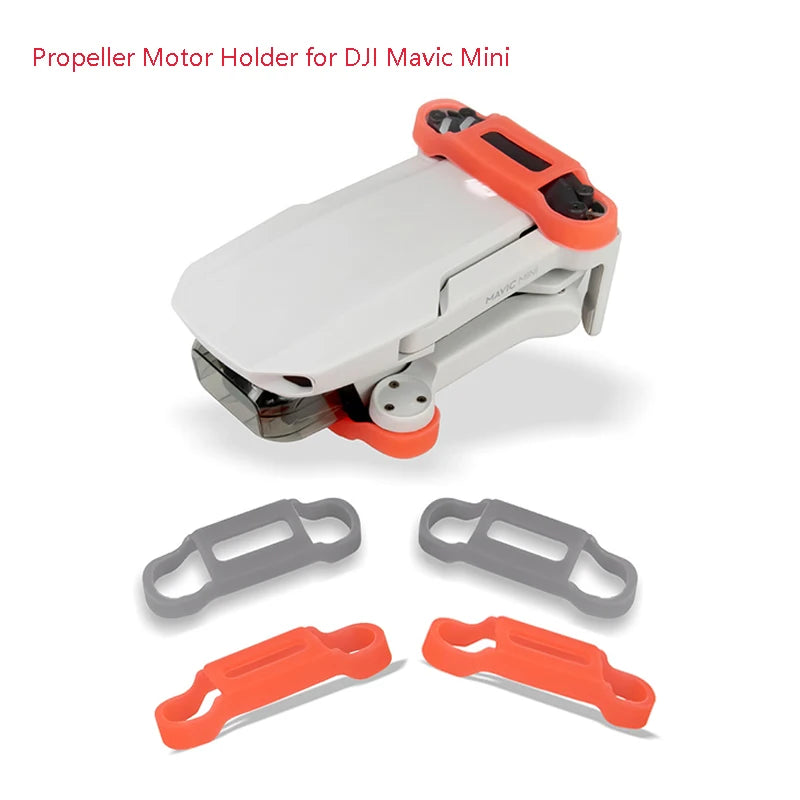 حامل محرك المروحة لـ DJI Mavic Mini SE الطائرة بدون طيار شفرة إصلاح الدعائم حامي غطاء سيليكون ل DJI Mini 2 ملحقات طائرة بدون طيار 9 Propeller Motor Holder for DJI Mavic Mini 2