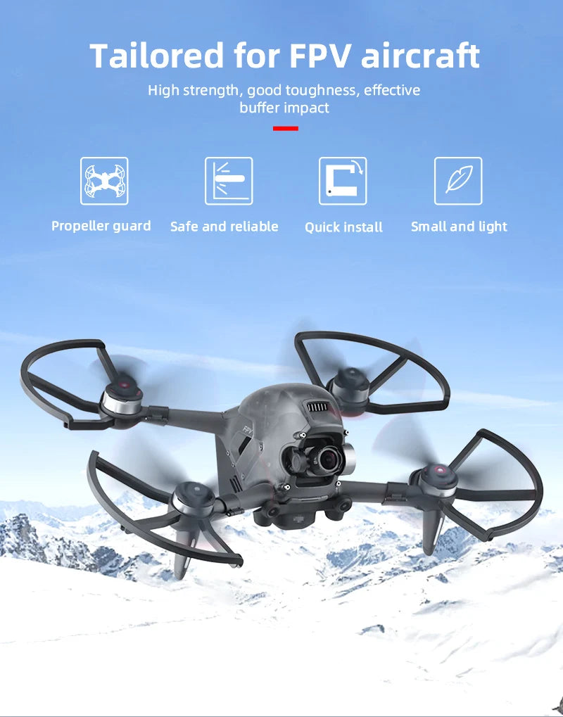 DJI FPV Propeller, Tailored for FPV aircraft High strength, good toughness, effective buffer impact Prop