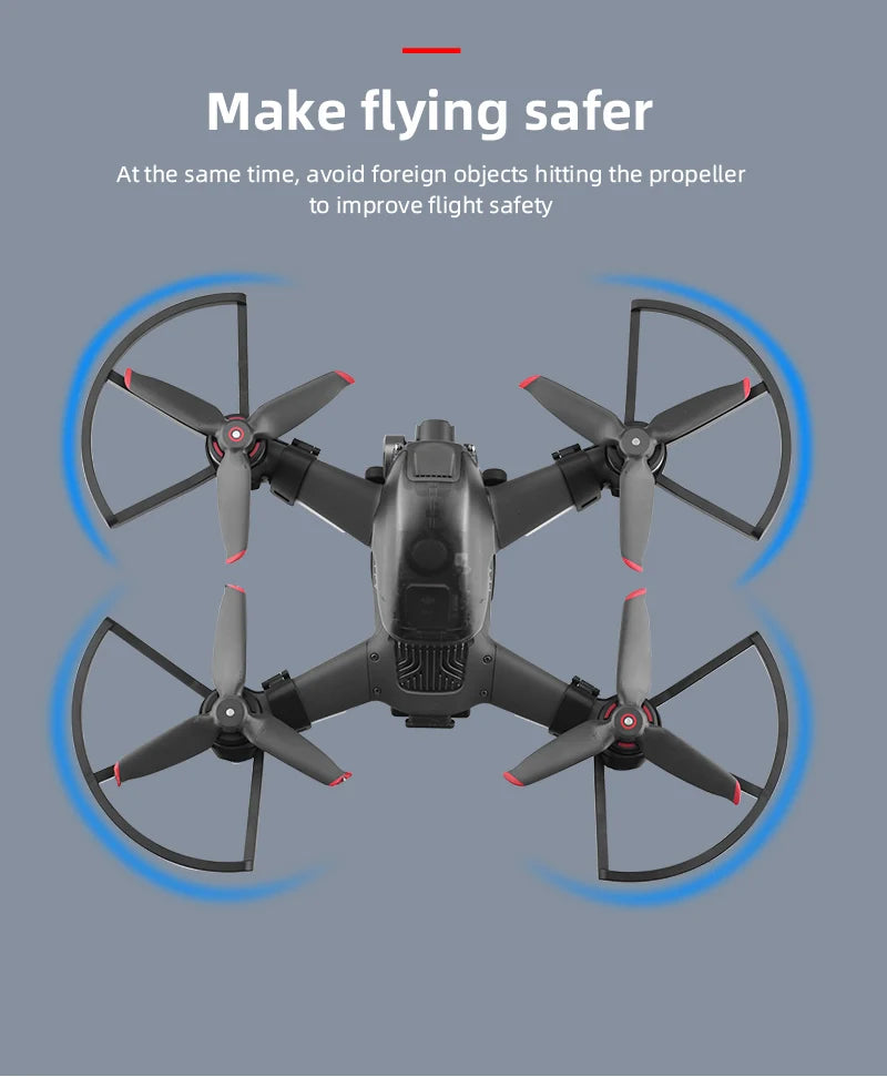DJI FPV Propeller, Make flying safer At the same time, avoid foreign objects hitting the propeller to improve flight