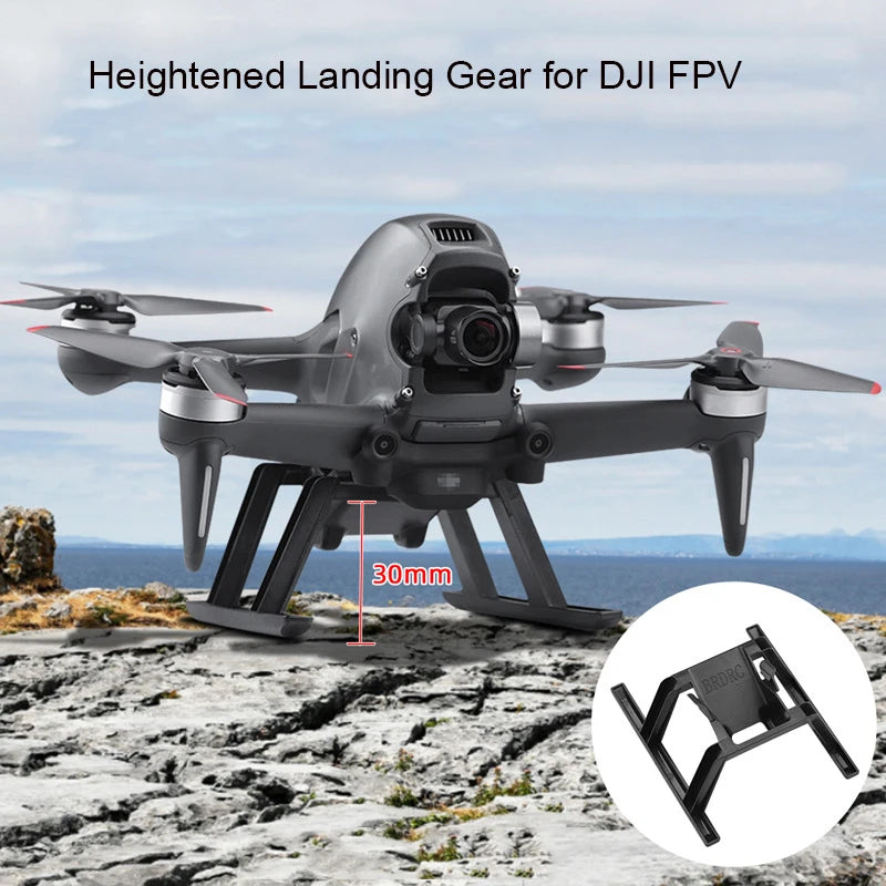 DJI FPV Propeller, Heightened Landing Gear for DJI FPV 30M6 (BRDRC
