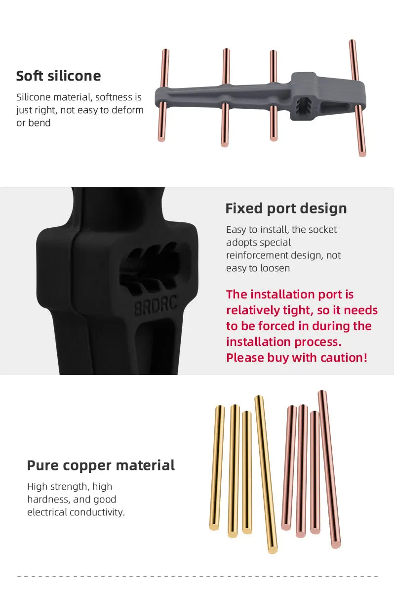 DJI FPV Propeller, the installation port is relatively tight, so it needs to be forced in during the installation process 