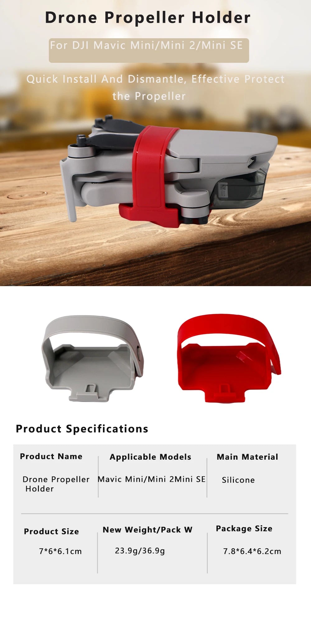 الهبوط ل DJI Mavic Mini 2/Mini SE الطائرة بدون طيار المروحة الحرس حامل Sunhood شريط لاصق غطاء المحرك ملحقات طائرة بدون طيار 53 Drone Propeller Holder For DJI Mavic Mini/Mini 2/Mini SE