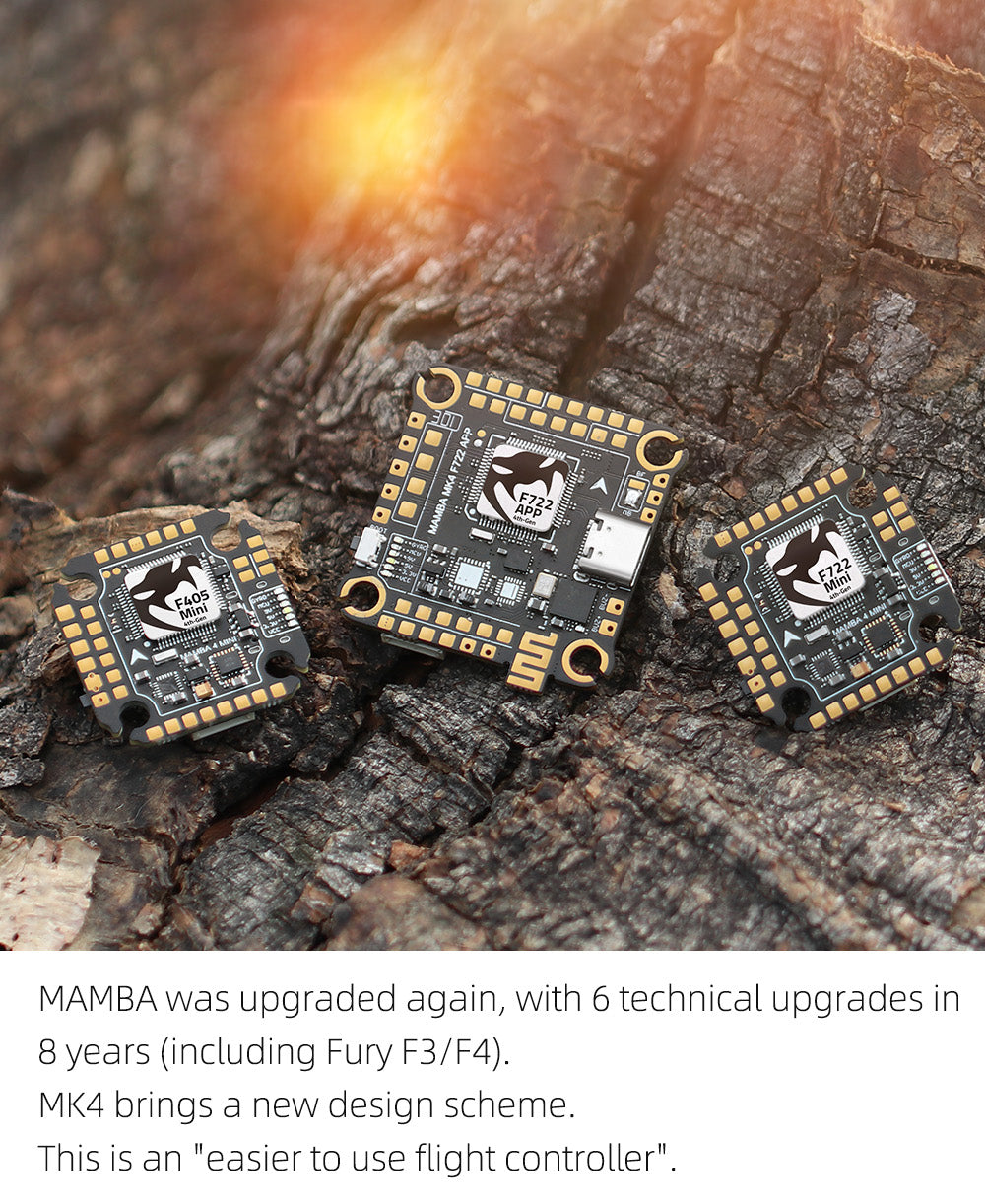 MAMBA has 6 technical upgrades in 8 years, including Fury F3/F4 