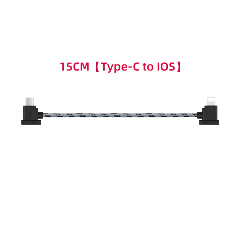 the 15CM data cable can be directly stored in the remote control