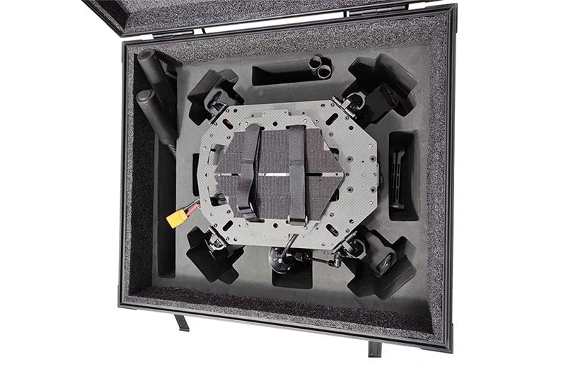 ARRIS M900 Industrial Drone, Convenient and quick release folding parts, CNC machined metal handles