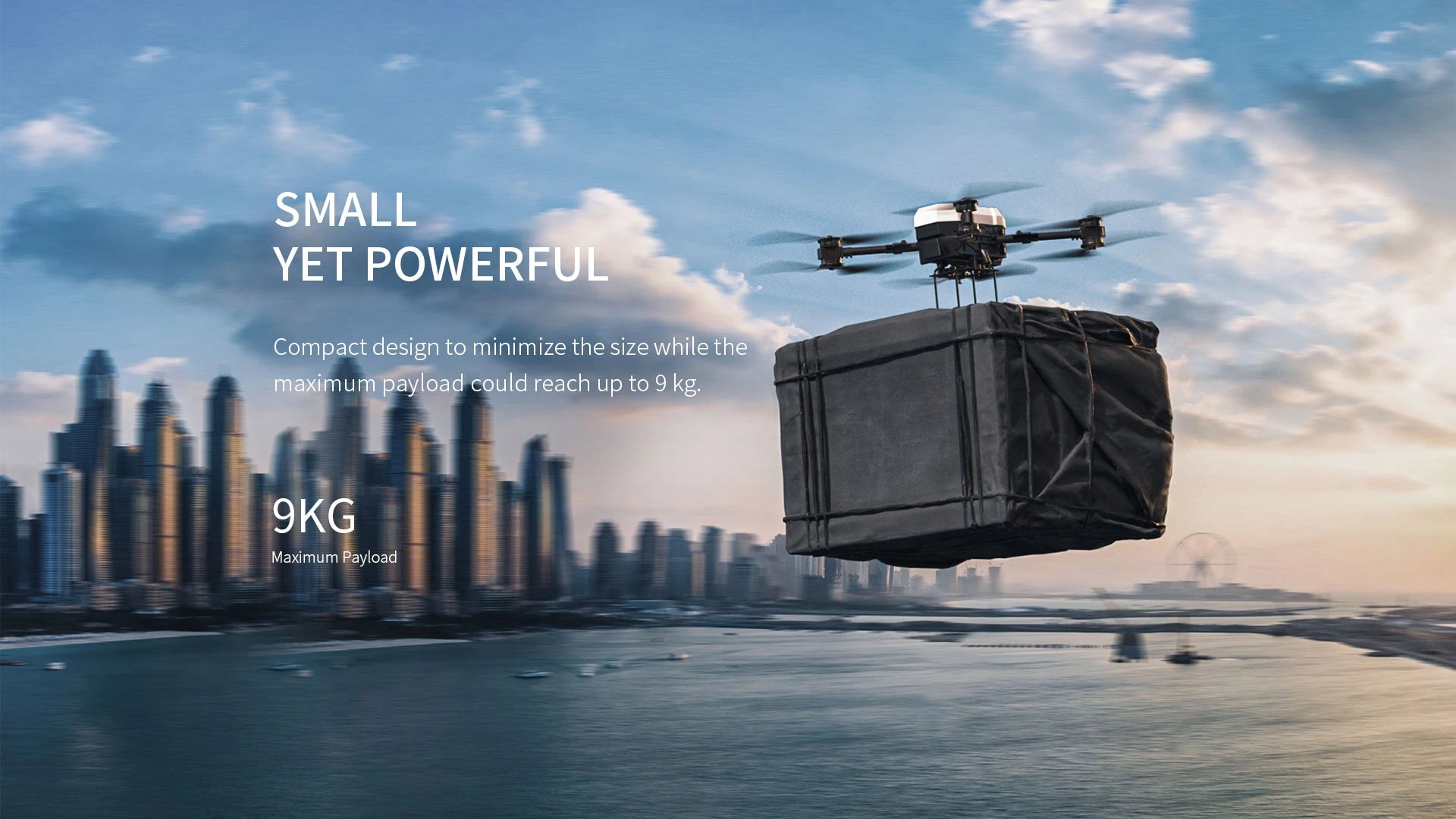 T-Motor T-Drone, SMALL YET POWERFUL Compact design to minimize the size while the maximum